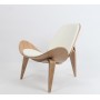 SHELL PLYWOOD LOUNGE CHAIR