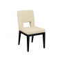 LILY CHAIR NATURAL BLACK LEGS