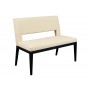 LILY BENCH NATURAL BLACK LEGS