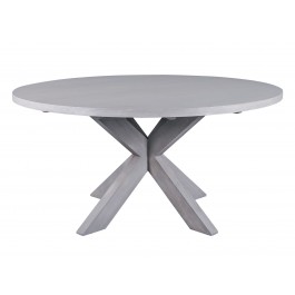 PEARL DINING TABLE GREY 150 CM